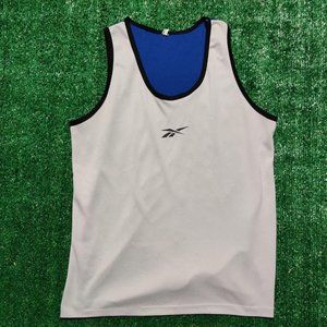 Reebok Men's Blue Gray Athletic Work Out Tank Top